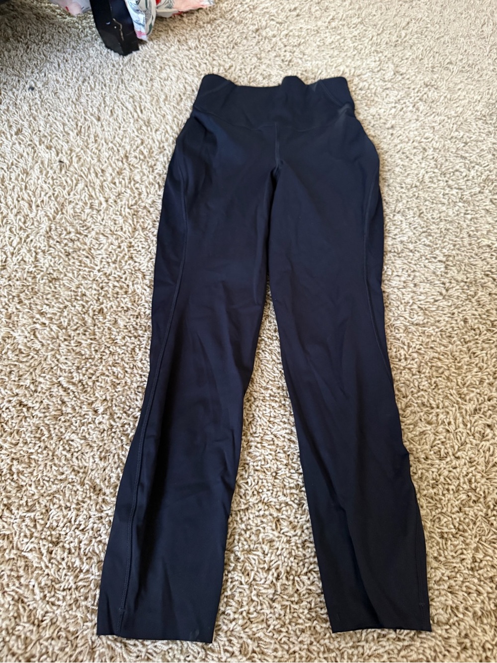 lululemon black 7/8 leggings